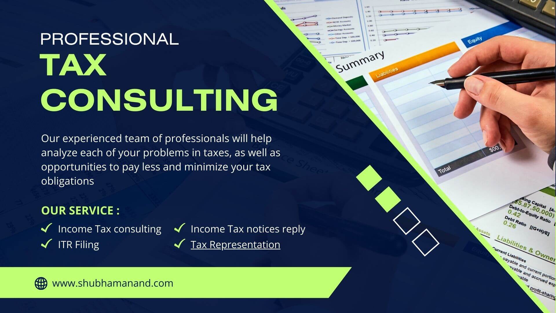 Income tax consulting